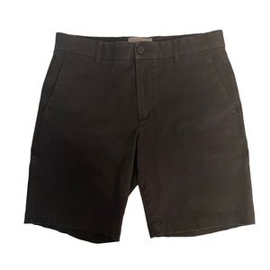 Everlane Slim Fit Performance Chino Shorts in‎ Black Size 31